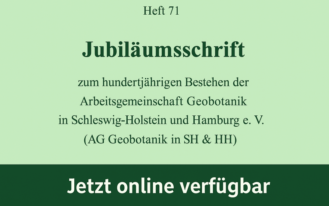 Jubiläumsschrift (Mitteilungen Heft 71)